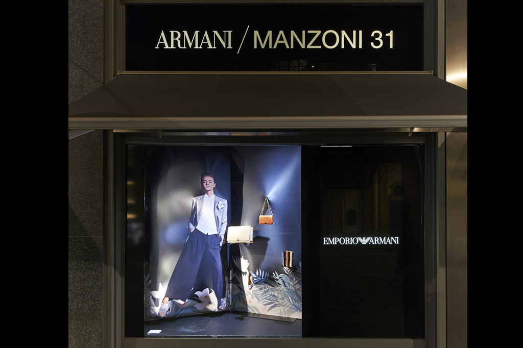 emporio armani spring summer_2014 shop window