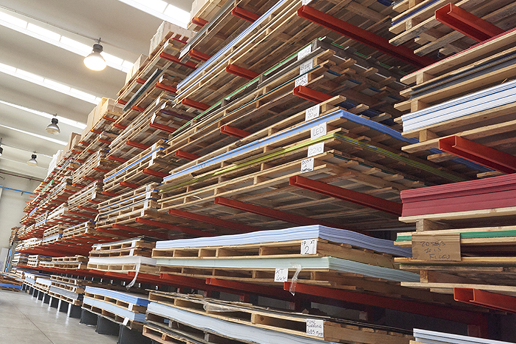 Logistics: wooden pallets