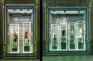 Shop window Ovs Fashion week 2013