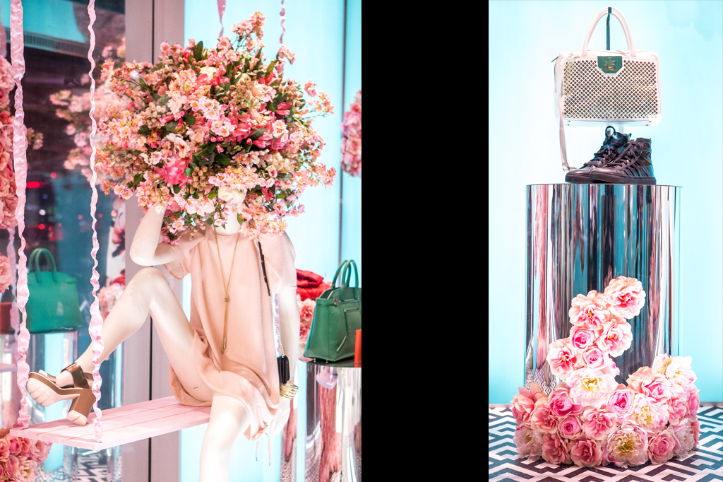 shop window spring summer 2015 coin milan details