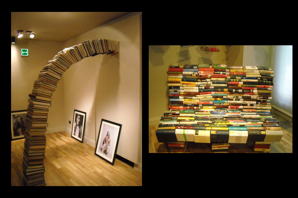 Showrooms allestimento libri Etro