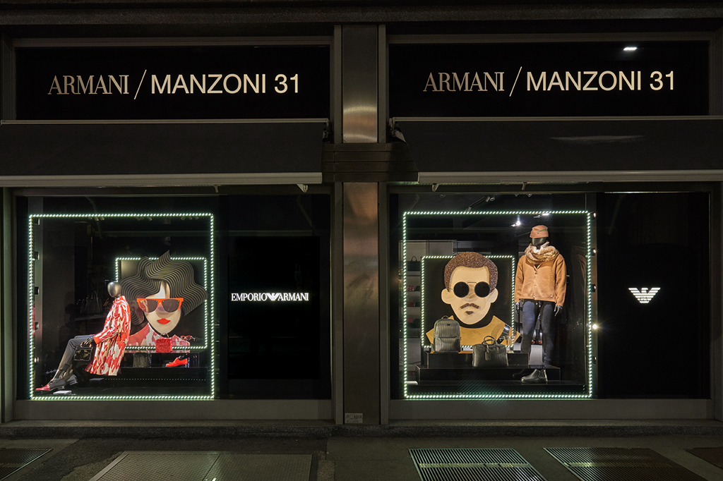 Emporio Armani Milano Manzoni Autunno inverno 2015