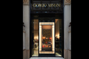 Giorgio Armani Natale 2014, Galleria Milano