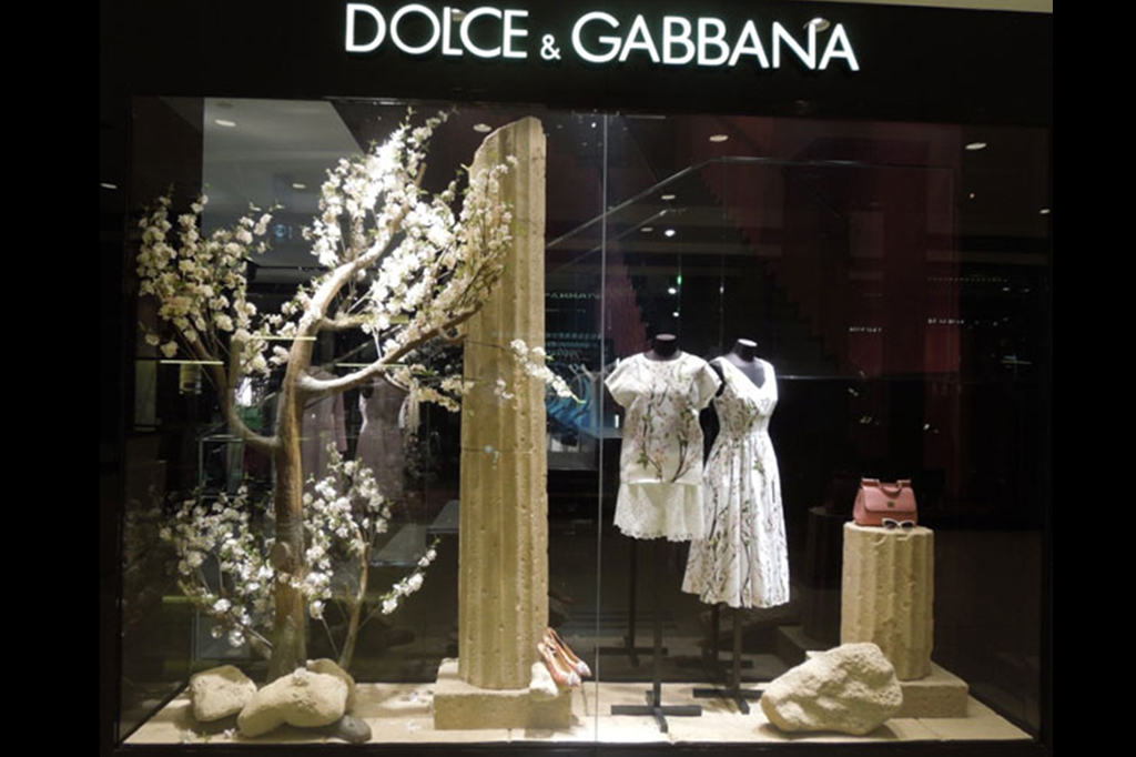 Vetrina Dolce&Gabbana Autunno