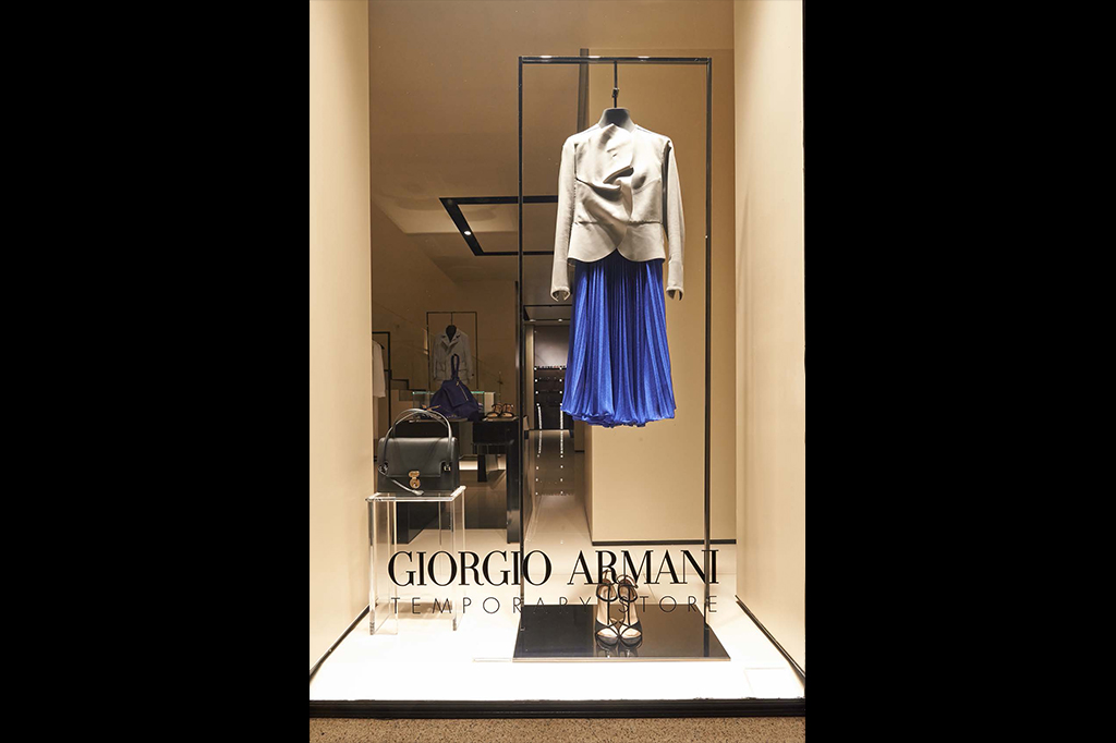 Vetrina Giorgio Armani: Autunno Inverno 2014