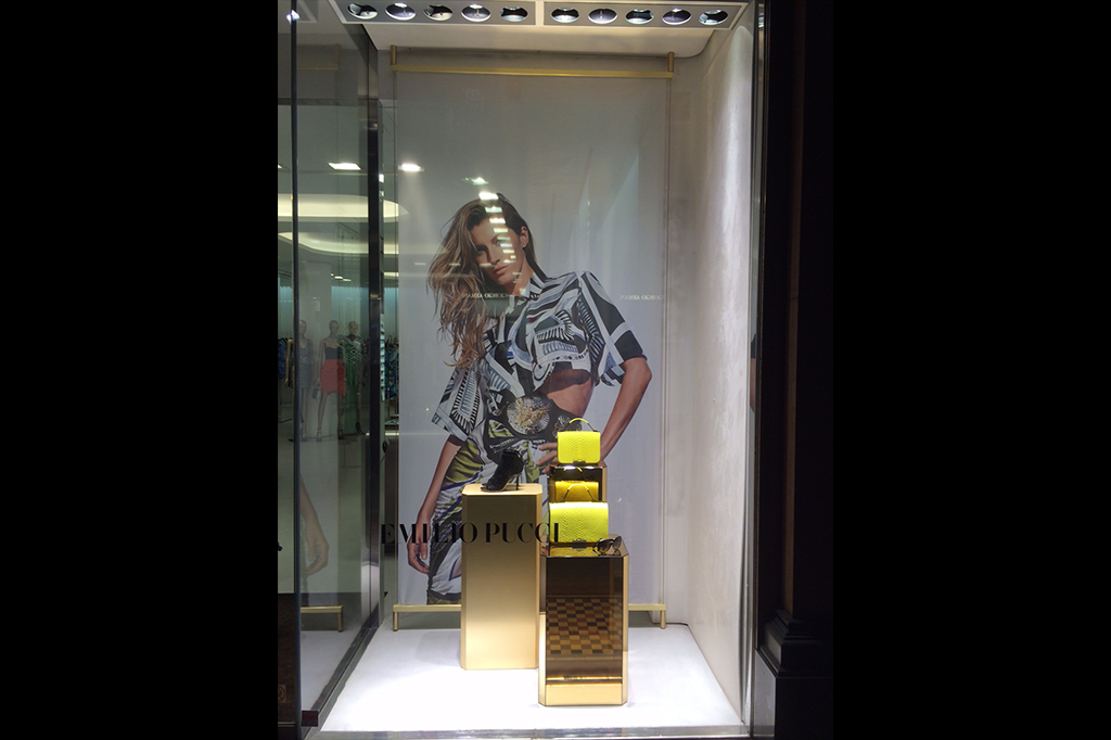 Vetrina Pucci autunno inverno 2014