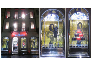 Vetrina Versace Natale 2013