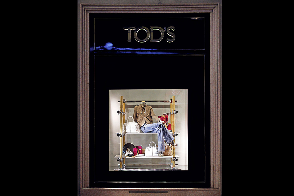 Vetrina Tod's - worker, autunno inverno 2011