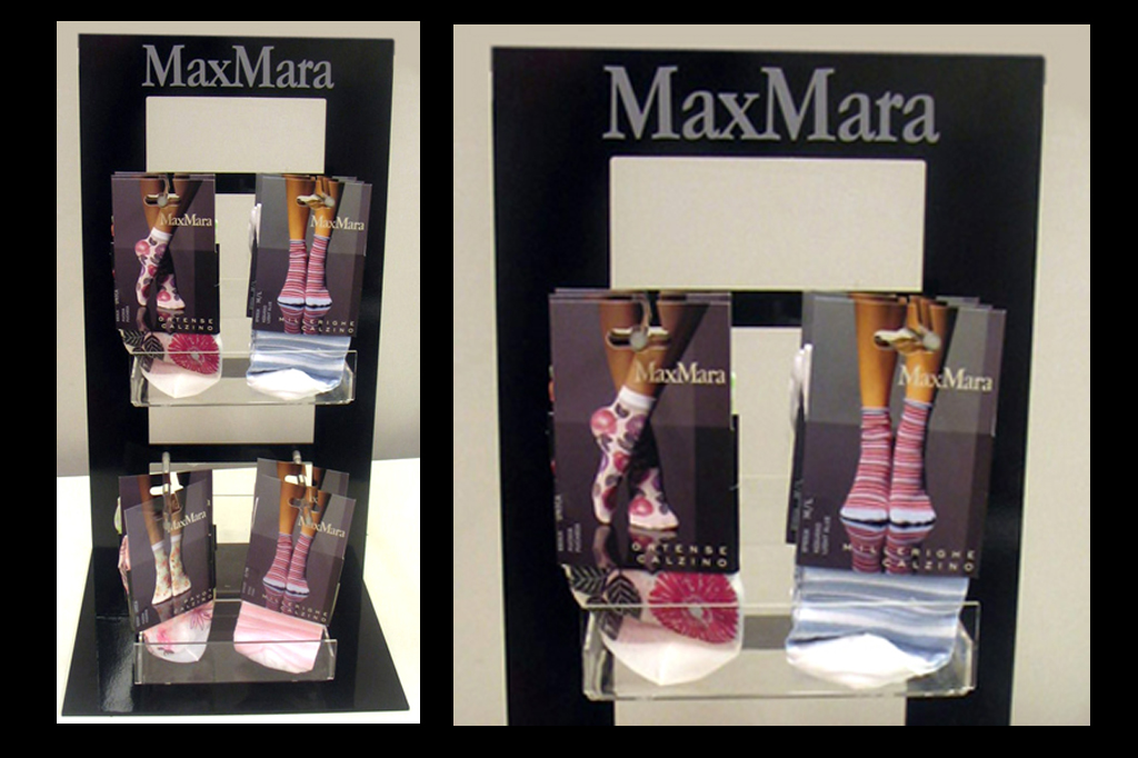 Espositore calze MaxMara