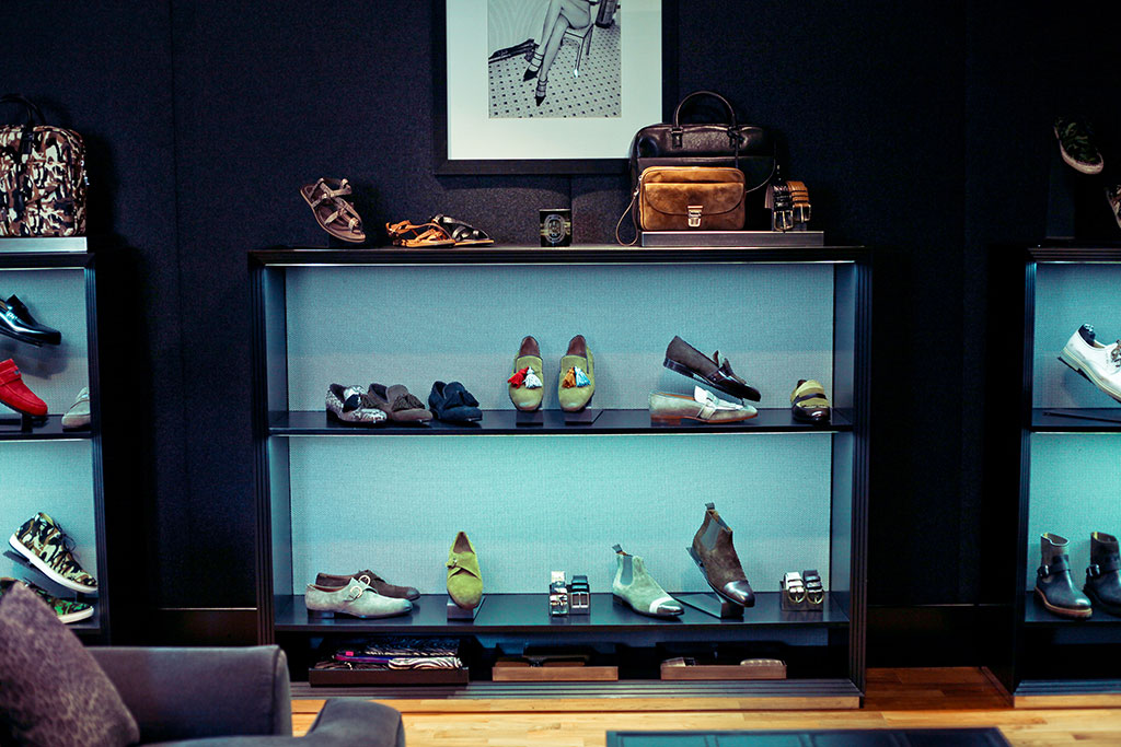 Showrooms Jimmy Choo: nicchia uomo