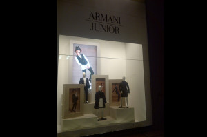 Armani Junior Rinascente, autunno inverno 2014